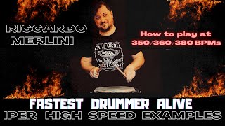 worldfastestdrummer FASTEST DRUMMER EVER shows his INHUMAN SPEED [upl. by Ariem579]