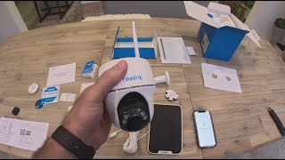 Reolink Argus PT Camera  Unboxing Set Up and Use [upl. by Elleneg]