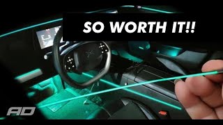 This Is the BEST Interior Ambient Lighting Kit for your Car Not Clickbait [upl. by Leamaj]