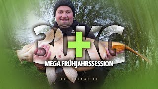 Mega Frühjahrssession mit 30 Kilo Monsterkarpfen 🐋🇫🇷🎣  Baitlounge  Karpfenangeln  Frankreich [upl. by Naruq]