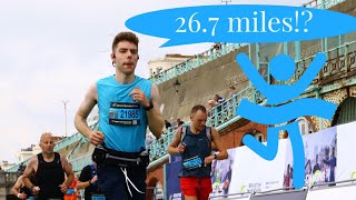 Brighton Marathon 2021 My first [upl. by Nrek]