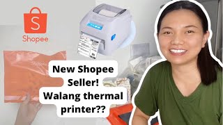 Walang waybill printer Paano maging shopee seller [upl. by Pfister]