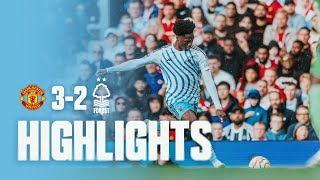 HIGHLIGHTS  AWONIYI SCORES TO BREAK RECORD  MANCHESTER UNITED 32 NOTTINGHAM FOREST [upl. by Audrit]