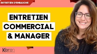 Entretien commercial et responsable commercial questions à préparer [upl. by Kaufmann]