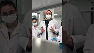 Kimya Mühendisliği Bölümü Öğrencilerimiz “Protein Tayini Deneyi” Gerçekleştirdi 👩🏻‍🔬 [upl. by Lajib662]