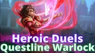 Questline Warlock  Hearthstone Duels  United in Stormwind [upl. by Siuol]