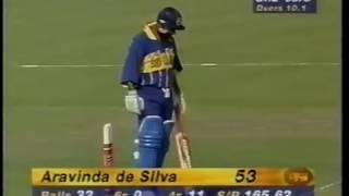 Aravinda DeSilva 66 vs India 1996 WORLD CUP [upl. by Pelletier379]