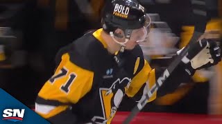 Evgeni Malkin Makes Parents Emotional With Second Goal Of Game [upl. by Letti324]