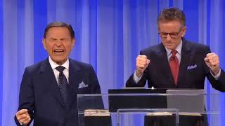 Kenneth Copeland demands and destroys COVID19 [upl. by Alard985]