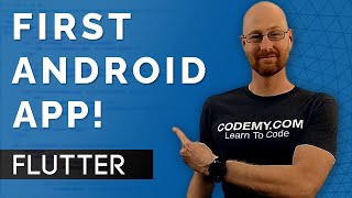 First Flutter App On Android  Build Flutter Apps 2 [upl. by Leumel997]