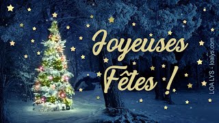 Joyeuses fêtes  Carte virtuelle à partager [upl. by Druci492]