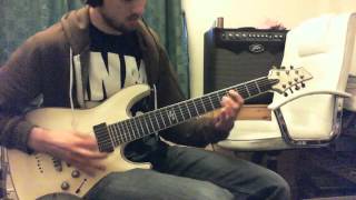 Whitechapel  Possession guitar cover [upl. by Coad872]