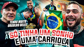 BITELO FICA EMOCIONADO COM A MEDALHA DO MUNDIAL [upl. by Slater]