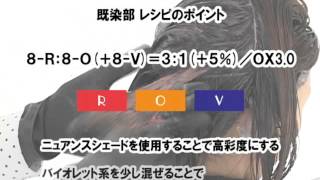 【BjHab】ファッションカラーでグレイヘアを明るくしっかり染める薬剤コントロール法／理論解説＆｢MUCOTA Color｣使用例 [upl. by Ahsineb]