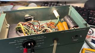 Heathkit HP23 voltage check LV and HV are 355 and 778 VDC respectively [upl. by Karlik]