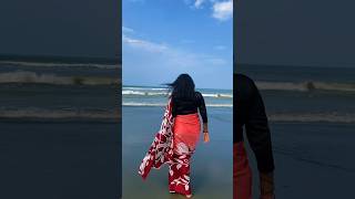 Sun sea and inner peace🌸 beachwalk Bangladesh🇧🇩 lilmorethings youtubeshorts [upl. by Kori]