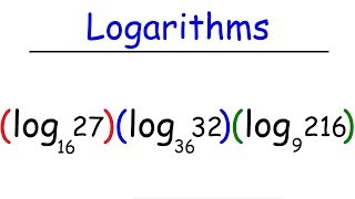 Logarithms [upl. by Ynwat]