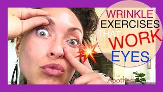 THE Best💥Exercises for Eye Wrinkles👀amp issues 🎉 [upl. by Opportuna]