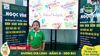 SBD B13  DƯƠNG GIA LINH  ENGLISH SPEAKING CONTEST 2024 [upl. by Paten]