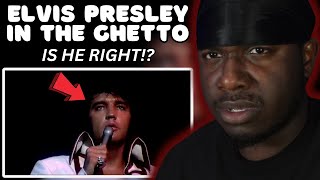 FIRST TIME HEARING Elvis Presley  In The Ghetto REACTION [upl. by Orman]