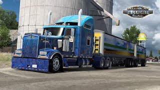 American truck simulator 153 ➤ Salina  Pocatello Gameplay JBX GRAPHICS 2 [upl. by Hoenack973]