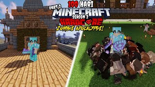 100 Hari di Minecraft Hardcore Zombie Apocalypse Seasons 2  Part 2 [upl. by Ettevy277]