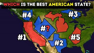 Top 10 US States Ranked [upl. by Nalani834]