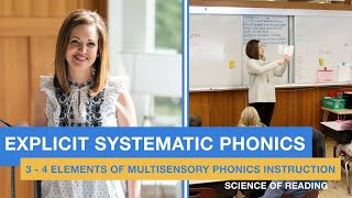 4 Elements of Multisensory Phonics Instruction  Science of Reading [upl. by Kari638]