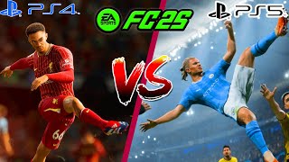 FC25 DIFERENCIAS DE PS4 OLD GEN VS PS5 NEW GEN MERECE LA PENA PARA OLD GEN [upl. by Ailicec38]