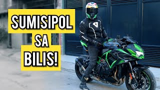 Kawasaki ZH2  Full Review Sound Check First Ride [upl. by Aerdnaeel32]