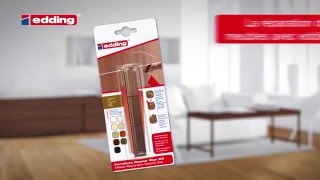 Réparer un meuble en bois avec le kit de cire edding [upl. by Madriene]