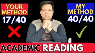 Academic IELTS Reading 4040 Correct Answers By Asad Yaqub [upl. by Enner]