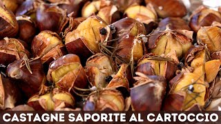 🌰 CASTAGNE SAPORITE AL CARTOCCIO 🌰 Ricetta Inutile di Marco 😁 in Versione Salata e Dolce [upl. by Enerol772]