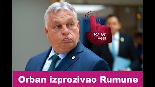 Orban izprozivao Rumune [upl. by Ahtivak899]