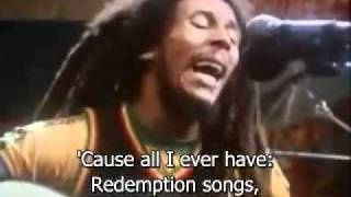 Bob Marley Redemption Song With Lyrics [upl. by Charmian972]