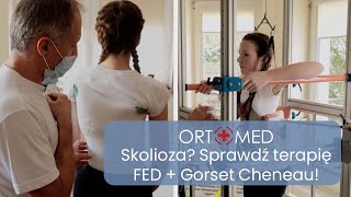 Leczenie skoliozy metodą FED z Gorsetem Cheneau  BIO Mariusz Czarnecki OrtoMed Bytom [upl. by Yanel]