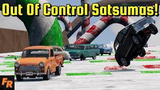 Satsumas Are Out Of Control  Survive The Descent  BeamNG Drive [upl. by Nirac]