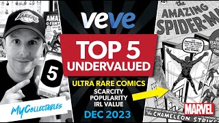 TOP 5 UNDERVALUED Ultra Rare Comics on Veve RIGHT NOW [upl. by Sumedocin121]