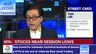 TOM LEE says quotIts BEEN A ROUGH WEEK Its PRETTY BADquot [upl. by Aicercal]