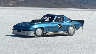 Wayne Yurtin Bonneville 2024 Record Setting Run 223490 mph record w228 avg mph over mile 5 [upl. by Quenna]