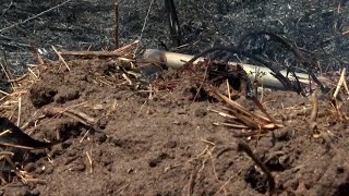 Piles of debris still burn after St Lucie County brush fires [upl. by Teraj]