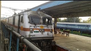 Tkd WAP 7 के साथ समय से 30 मिनिट पहले पहुंची दैनिक सुपर फास्ट ऐक्सप्रेस 12481DLIsgnr [upl. by Dorran690]