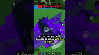 Infinite blocks glitch ghost blocks roblox buildaboat robloxbuildaboatfortreasure [upl. by Fuller]