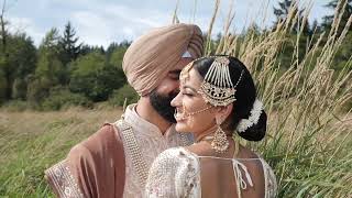 Sikh Wedding Highlights Sharon amp Puneet [upl. by Jonna]