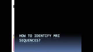 Brain MRI sequence identification Image based [upl. by Nylireg919]