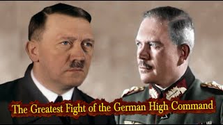 This was the Dramatic Discussion between Guderian and Hitler that led to the General being Dismissed [upl. by Connelly]