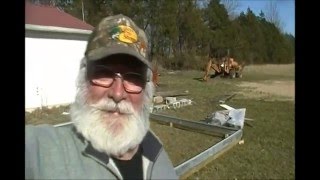 Part 4 Harbor Freight 10 X 12 Greenhouse Build and Review [upl. by Wehttam651]