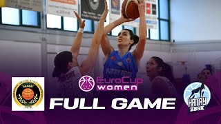 Dafni Agiou Dimitriou v Hatay BB Spor  Full Basketball Game  EuroCup Women 202223 [upl. by Alyda]