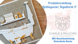 Werbung Neue Produkte von Charlie und PaulchenLieblingsecke mit Beispielen zum Basteln [upl. by Huff327]