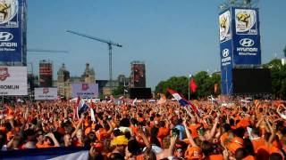 Nederland  Spanje WK Finale 2010 Museumplein Amsterdam [upl. by Jeremias]